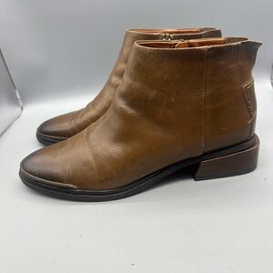 SARTO By Franco Sarto Tan Leather Boots